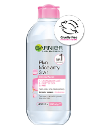 Garnier Skin Naturals płyn micelarny 3w1 do skóry wrażliwej